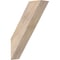Ekena Millwork 5 1/2"W x 18"D x 26"H Traditional Smooth Knee Brace, Douglas Fir BRC06X18X26TRA00SDF - alternate 1